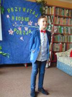 Gminny konkurs recytatorski „Przywitaj Wiosnę Poezją"