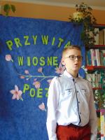 Gminny konkurs recytatorski „Przywitaj Wiosnę Poezją"
