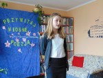 Gminny konkurs recytatorski „Przywitaj Wiosnę Poezją"
