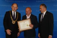 Wójt Gminy Czernikowo wyróżniony przez marszałka