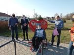 Serce na terenie Parku 700 Lecia w Czernikowie