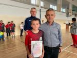 Gminne zawody w "halówce" chłopców szkół podstawowych