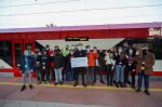 Przejazd pierwszego po przywróceniu połączenia pociągu Toruń-Sierpc, fot. Mikołaj Kuras dla UMWKP